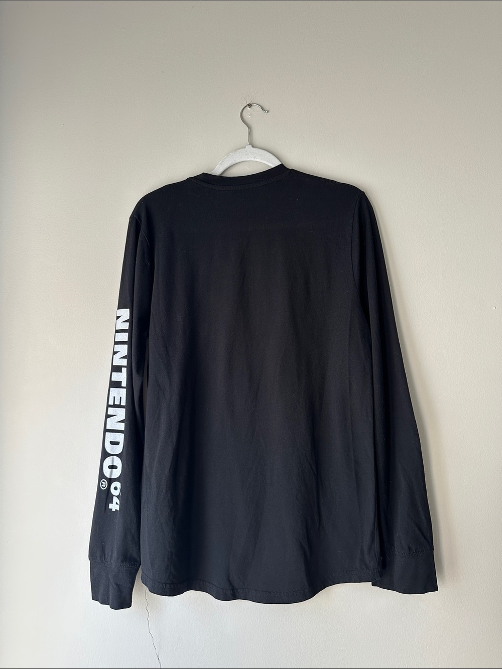 Nintendo 64 Long Sleeve Black Tee - Picture 3 of 10